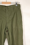 1968 Contract 32x31 US Army OG-107 Utility Pants Baker Pants Used B