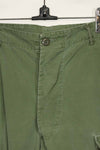 Estimated 1967 Contract 3rd Model Non Ripstop Jungle Fatigue Pants M-R Used