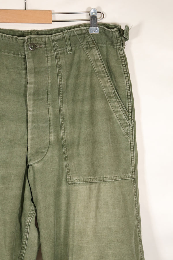 1961 contract, estimated size 36 OG-107 utility pants, baker pants, used.
