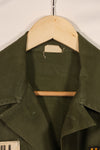 Real 1963 U.S. Army OG-107 Utility Shirt with patch, used.