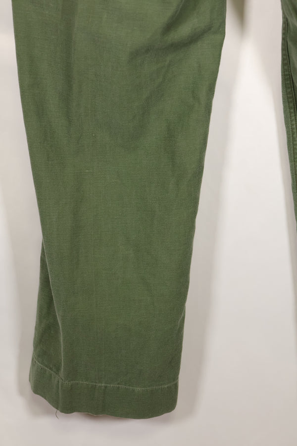 1950s-60s estimated 34 USMC P-56 utility pants, used with fading.