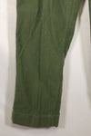 1950s-60s, estimated size 34 USMC P-56 utility pants, used.