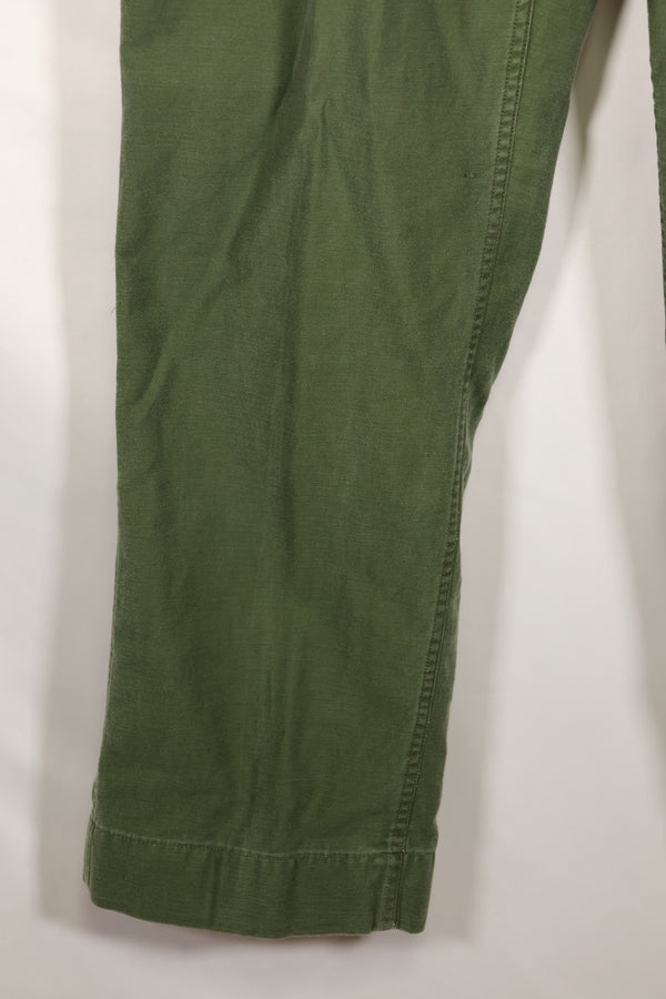 1950s-60s, estimated size 34 USMC P-56 utility pants, used.