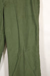 1950s-60s, estimated size 34 USMC P-56 utility pants, used.
