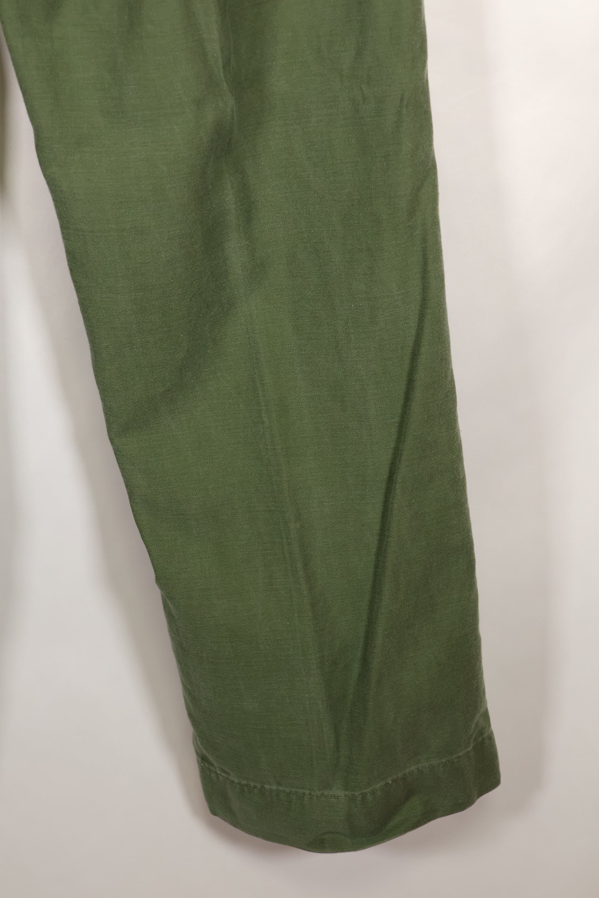1950s-60s, estimated size 34 USMC P-56 utility pants, used.