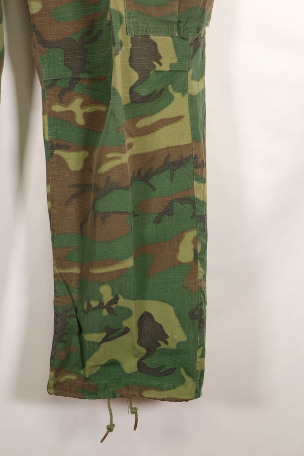 1968 contract, estimated M-S ERDL Greenleaf Jungle Fatigue pants, used.