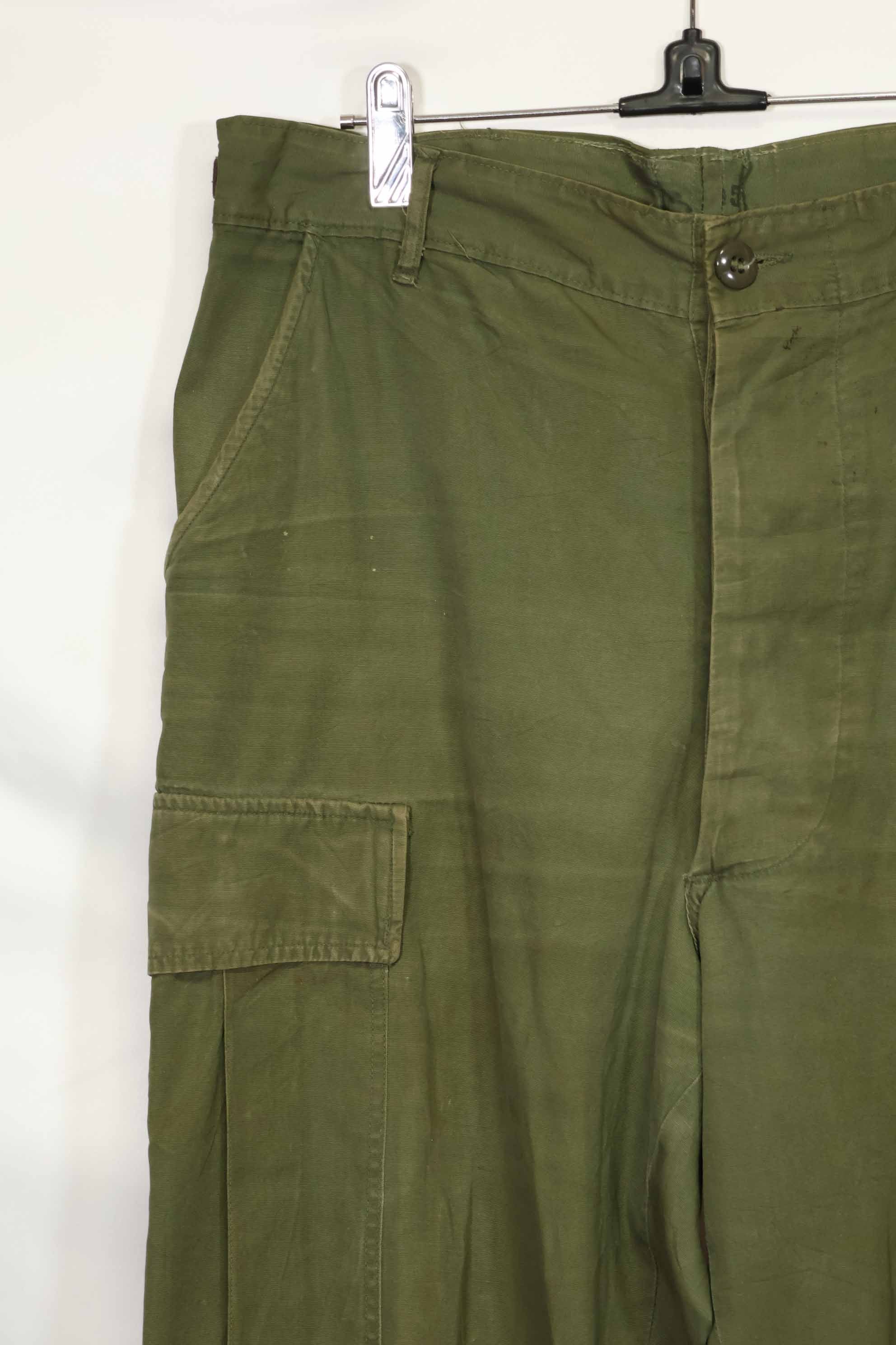 1967 Contract 3rd Model Jungle Fatigue Pants No Size Tag Used