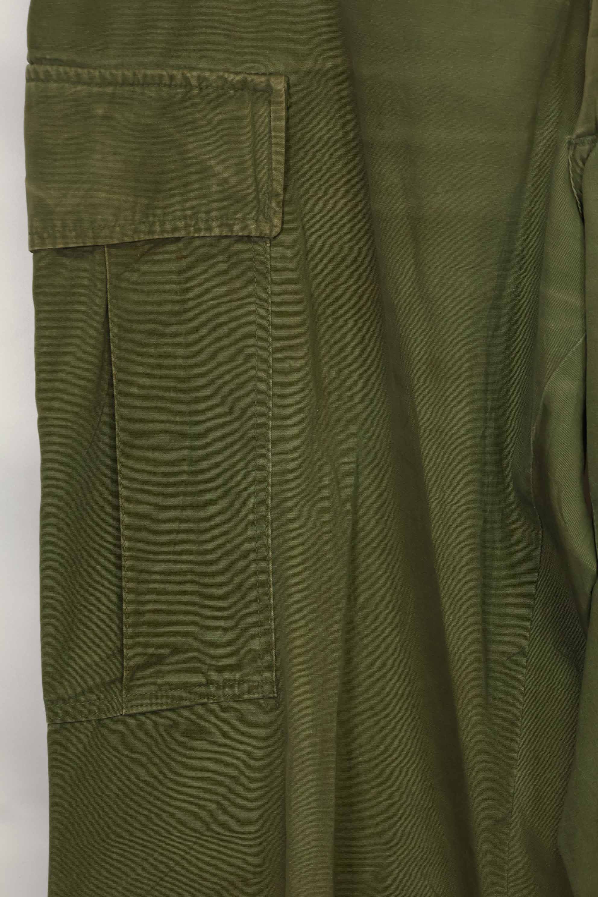 1967 Contract 3rd Model Jungle Fatigue Pants No Size Tag Used