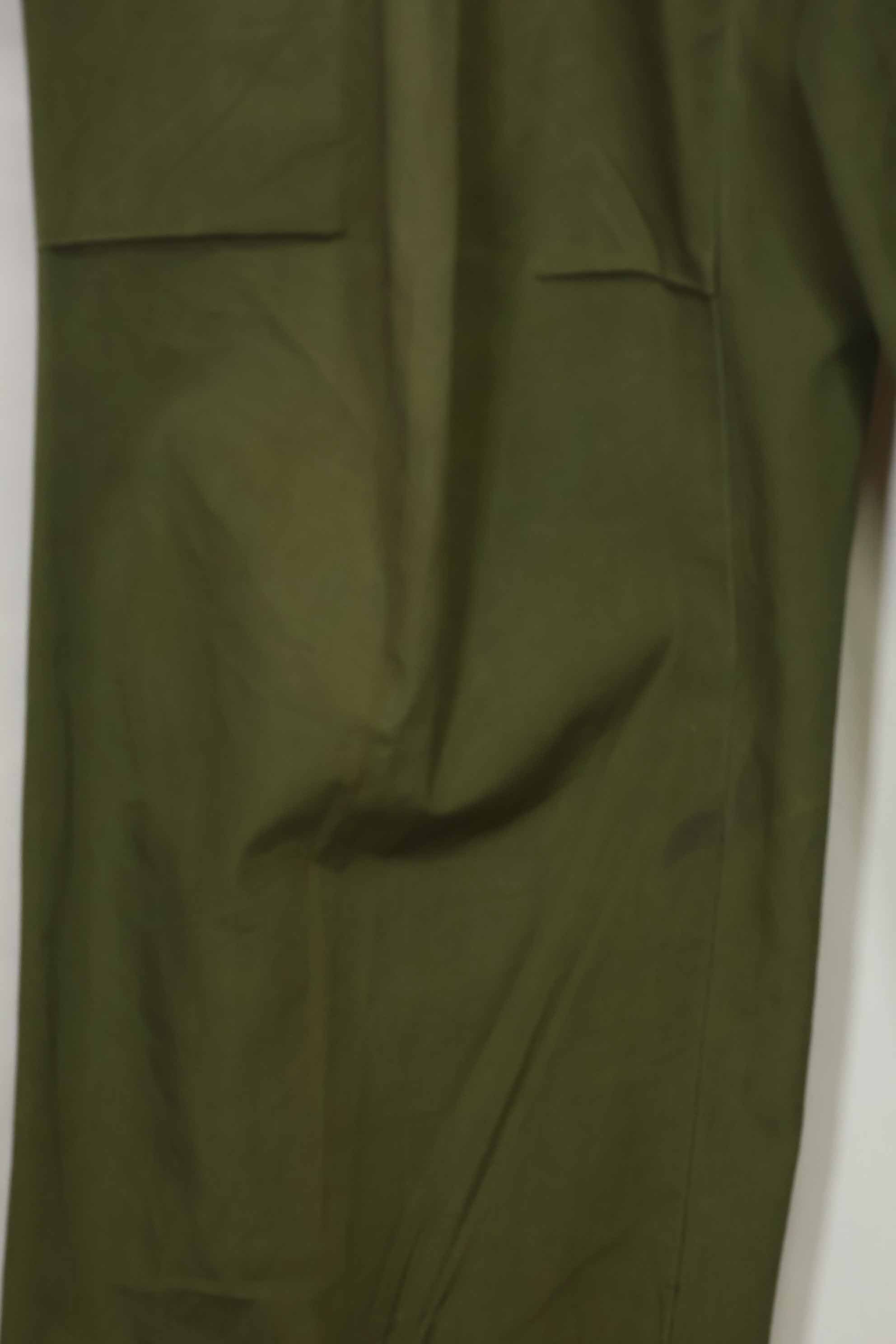 1967 Contract 3rd Model Jungle Fatigue Pants No Size Tag Used