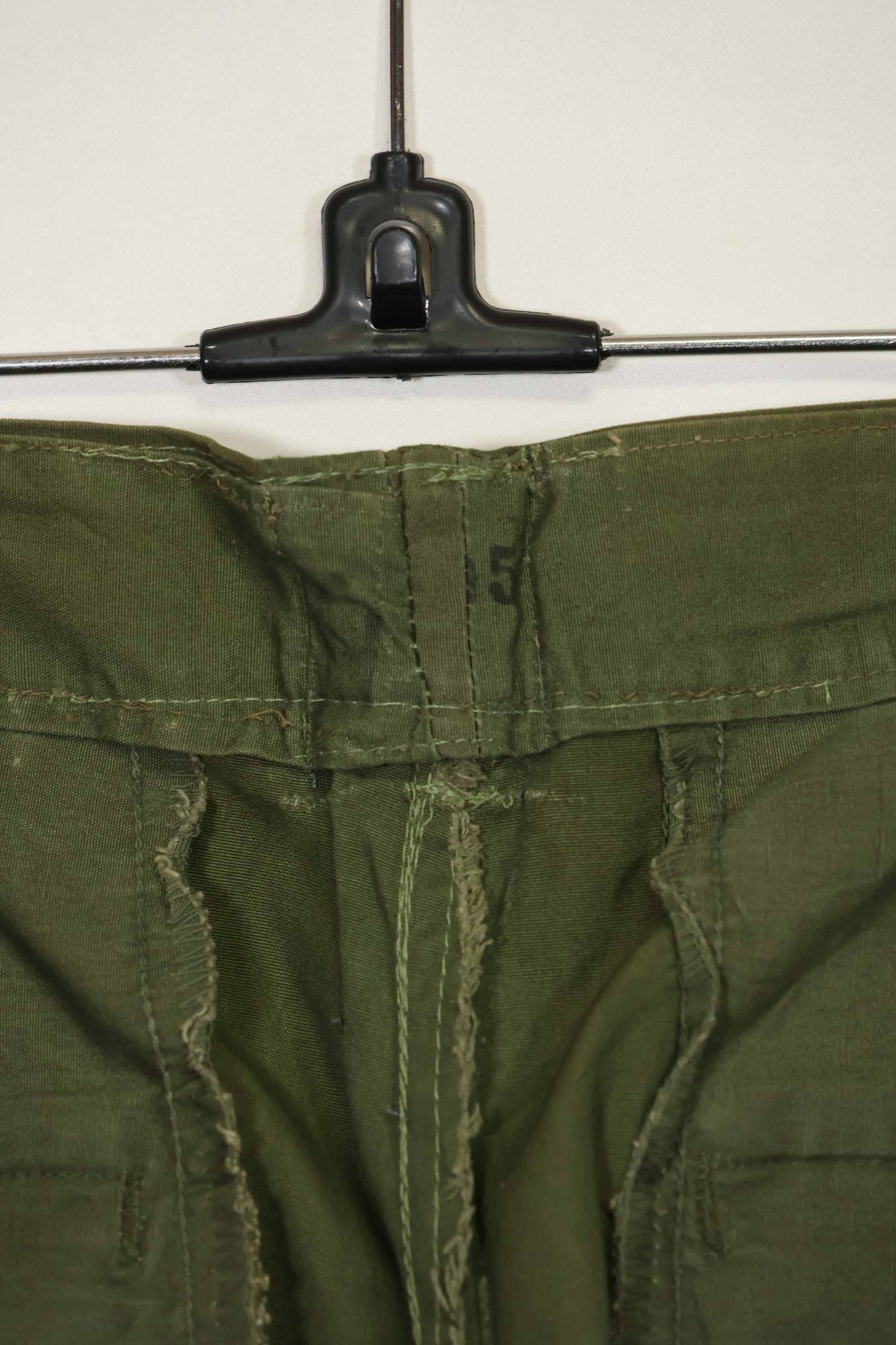 1967 Contract 3rd Model Jungle Fatigue Pants No Size Tag Used