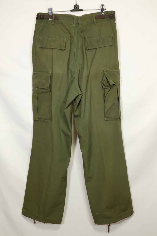 1967 Contract 3rd Model Jungle Fatigue Pants No Size Tag Used