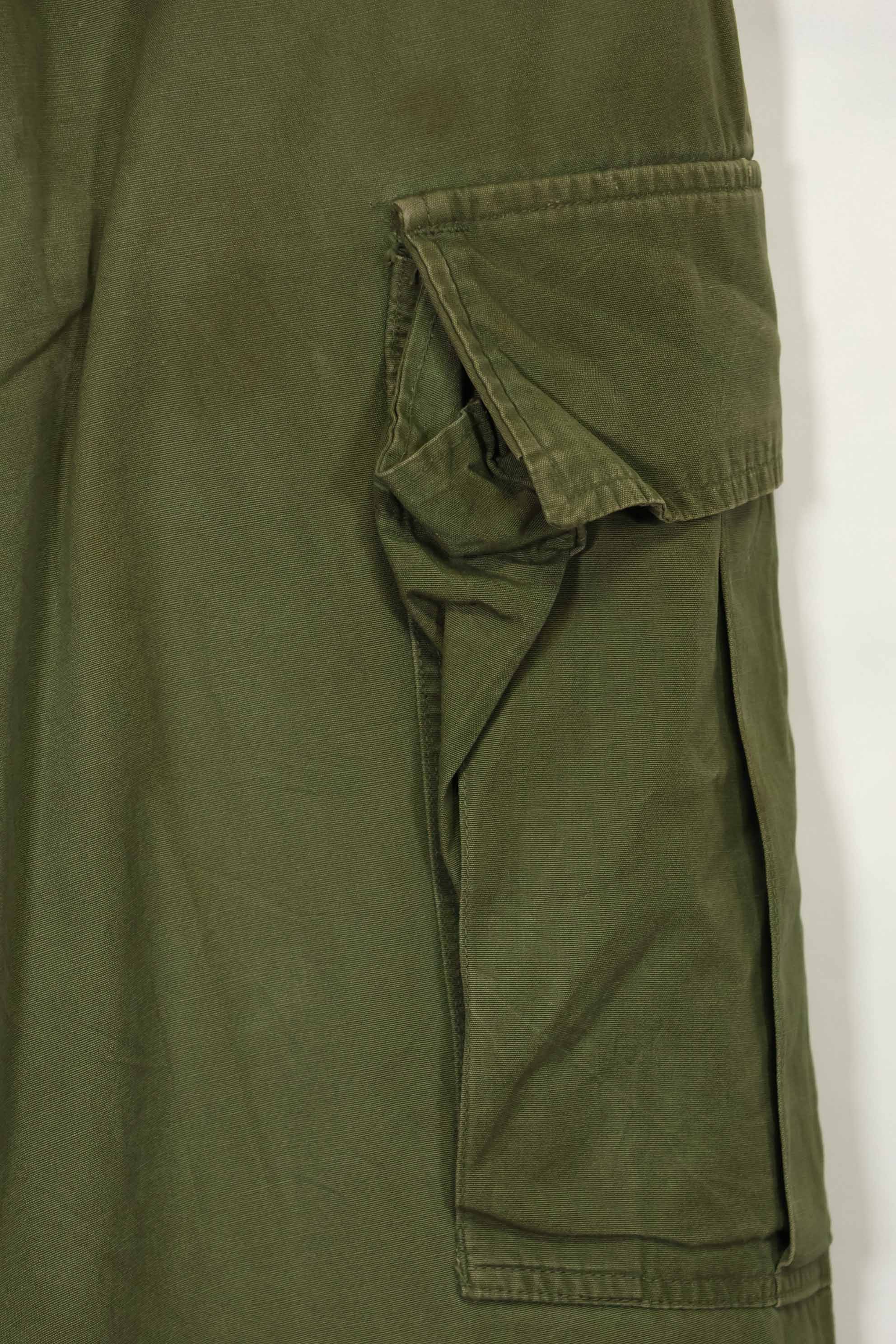 1967 Contract 3rd Model Jungle Fatigue Pants No Size Tag Used