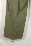 1969 Contract L-S 4th Model Jungle Fatigue Pants, used with fading.