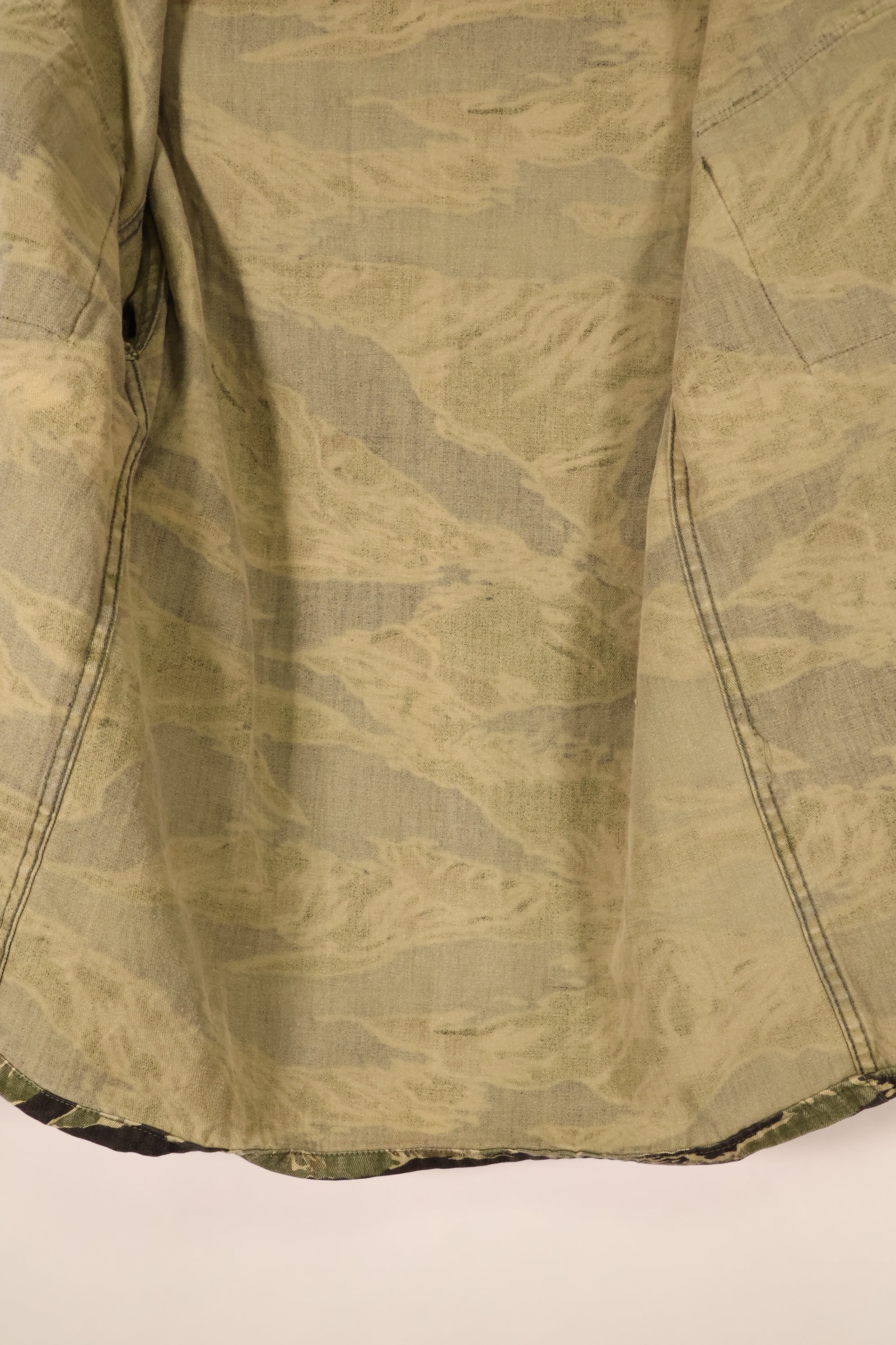 Circa 1965–66 | A-M | Okinawa Tiger | JWD | Asian Cut | Tiger Stripe Shirt | Minimal Fading | Used