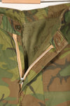 1960s Invisible Leaf Camouflage U.S. Army Utility Pants Cut Almost Unused