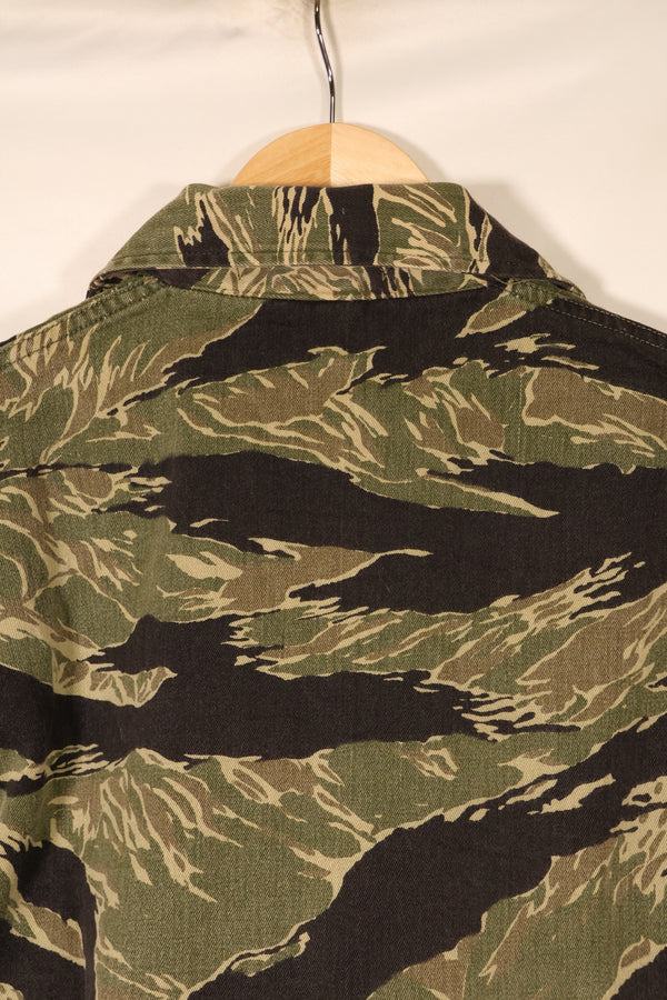 Circa 1965–66 | A-M | Okinawa Tiger | JWD | Asian Cut | Tiger Stripe Shirt | Minimal Fading | Used