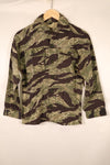 Circa 1965–65 | Okinawa Tiger Pattern | JWD | Tiger Stripe | Asian Cut | Shirt | Used