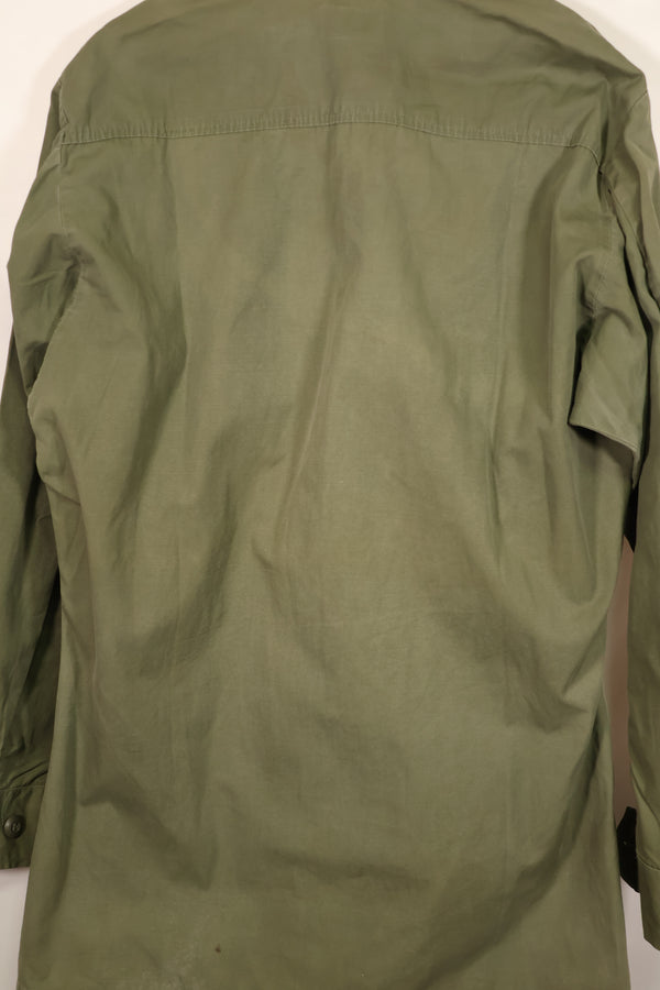 Real Lot circa 1966-1967 USMC 3rd Model Jungle Fatigue Jacket, used.