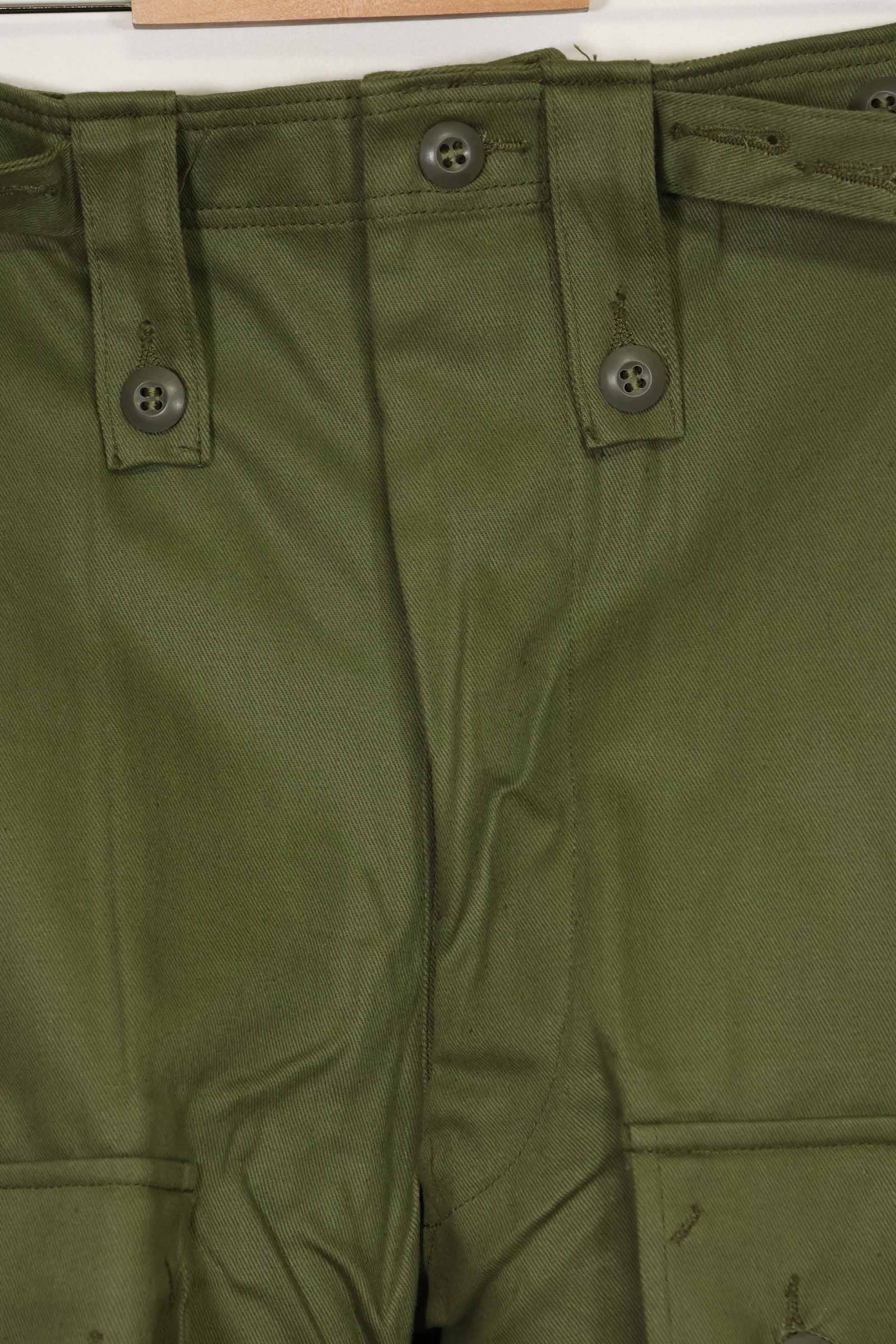 1969 Deadstock Australian Army OD Fatigue Pants, never used.