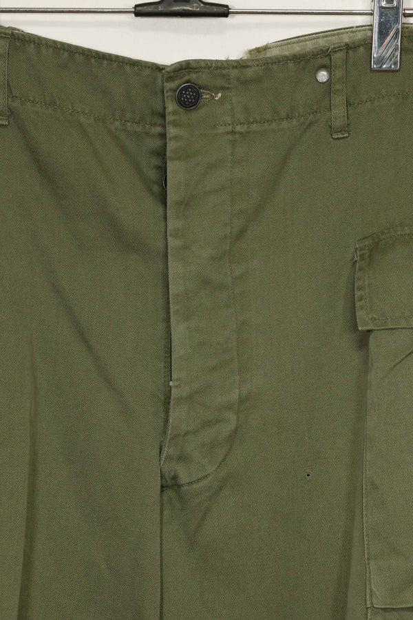 1950's U.S. Army Cotton Utility Pants, used, same model as the Great War.