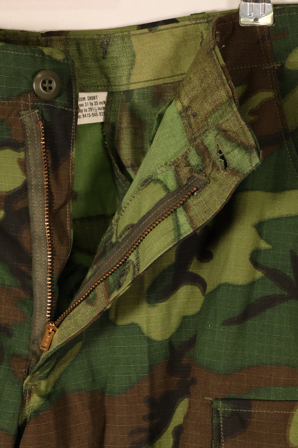 1970 Contract, M-S, Deadstock, ERDL Green Leaf Camo Fatigue Pants, Rare Size