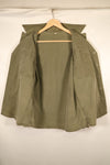 Late 1940s–1950s, U.S. Army, M-47 HBT Utility Shirt with Patches, Used