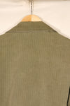 Late 1940s–1950s, U.S. Army, M-47 HBT Utility Shirt with Patches, Used