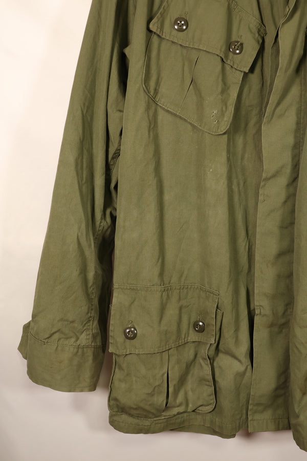 1963 Contract L-L 1st Model Jungle Fatigue Jacket, Repaired, Used