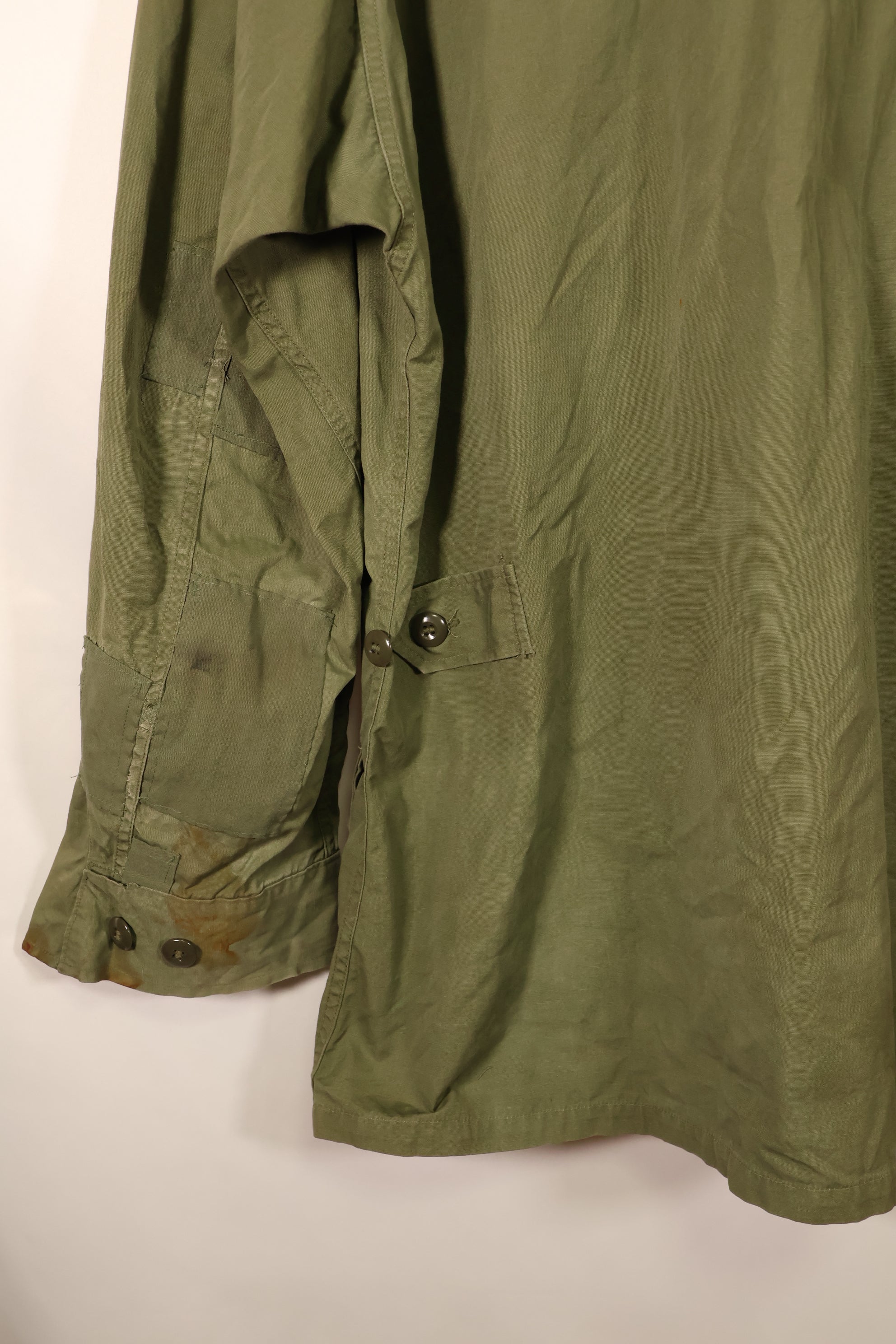 1963 Contract L-L 1st Model Jungle Fatigue Jacket, Repaired, Used