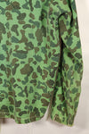 Late 1960s-early 1970s U.S. Navy advisor shirt, frogskin camouflage, locally sourced, used.