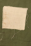 1963–64 Contract, Presumed S-L, 1st Model Jungle Fatigue Jacket with Patches, Used