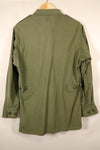 1963–64 Contract, Presumed S-L, 1st Model Jungle Fatigue Jacket with Patches, Used