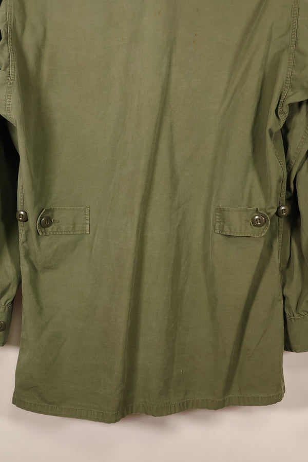 1963–64 Contract, Presumed S-L, 1st Model Jungle Fatigue Jacket with Patches, Used