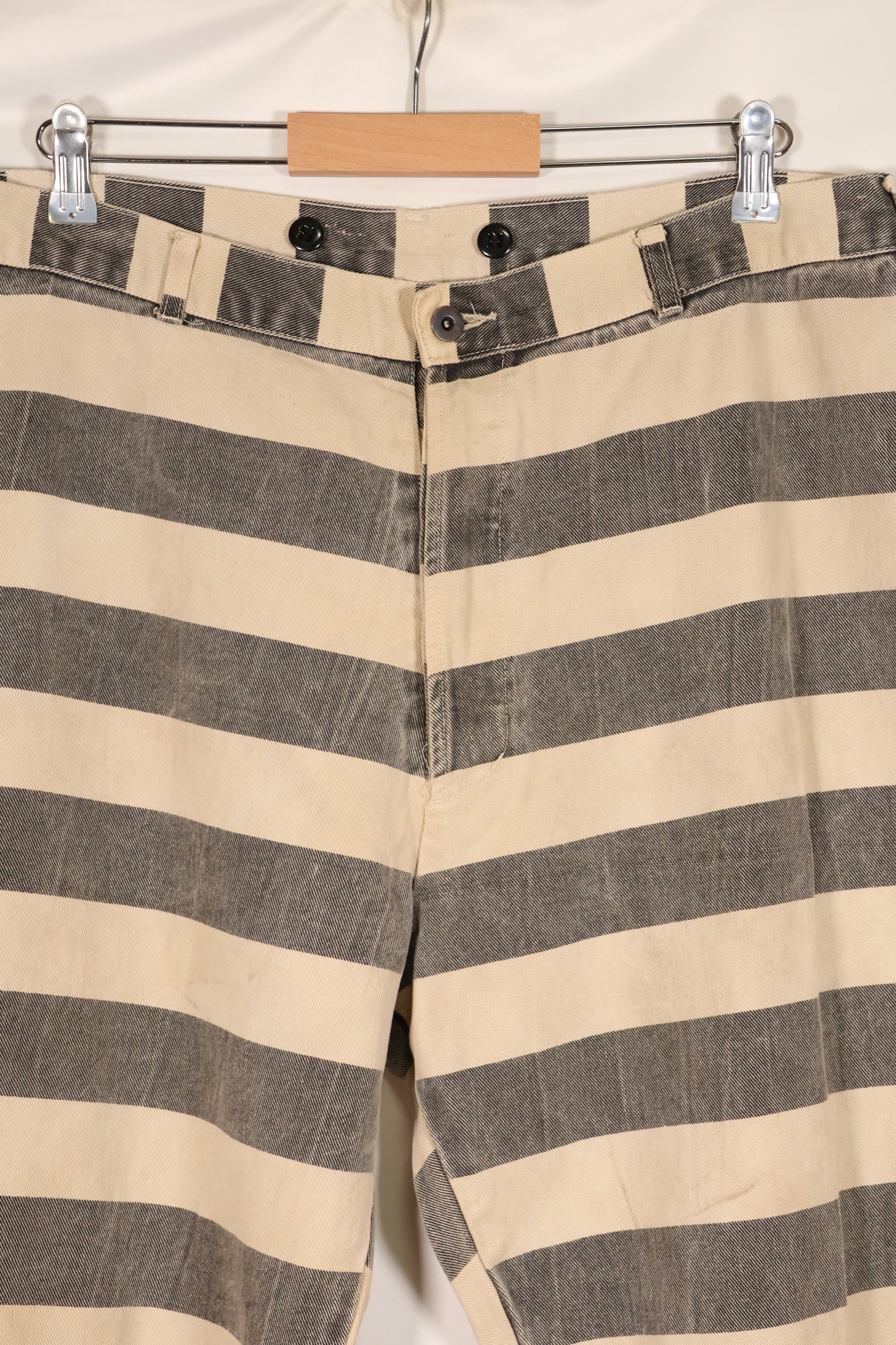 1930's-40's Hollywood Movie Costumes, USA, Prisoner Pants, Used.