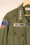 1963年契約　L-R　1st Model ジャングルファティーグ　ジャケット　Westmoreland将軍再現　中古品