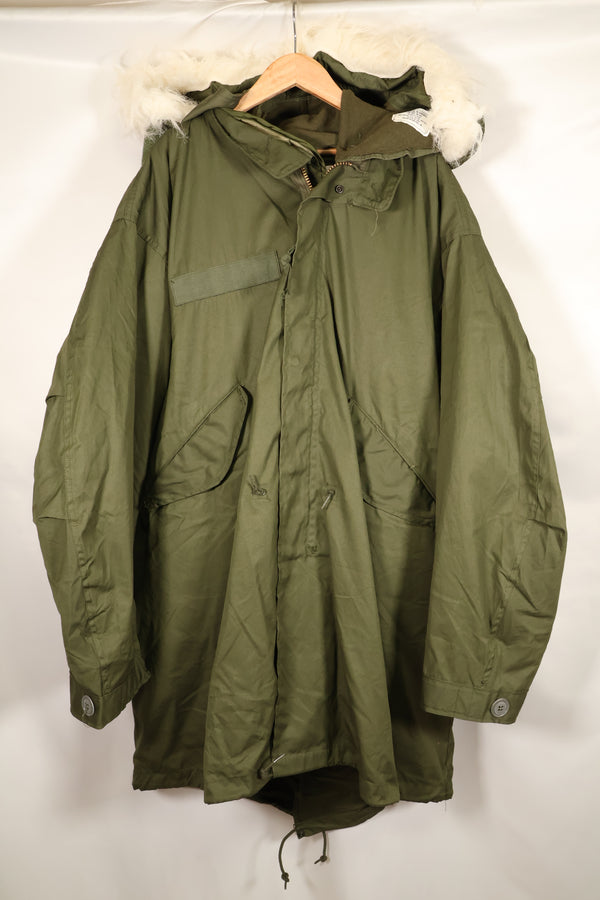 1973 Contract &amp; 1983 Contract Hood M-R M65 Field Hoodie Fishtail Hoodie, almost unused.