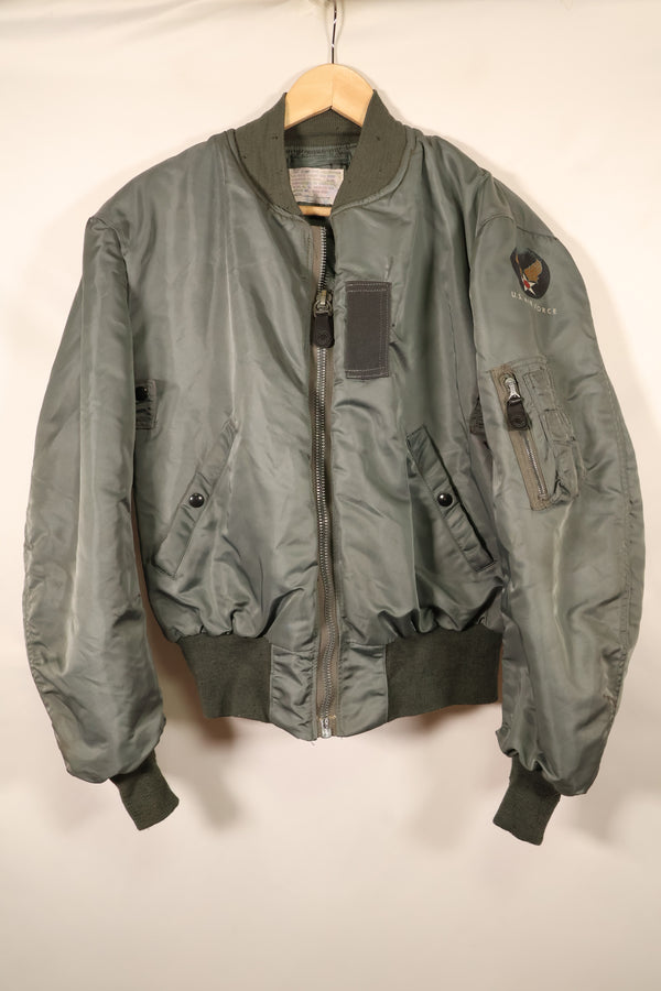 Early 1950s, Size 38, U.S. Air Force (USAF) B-15D Flight Jacket, Modified, Used