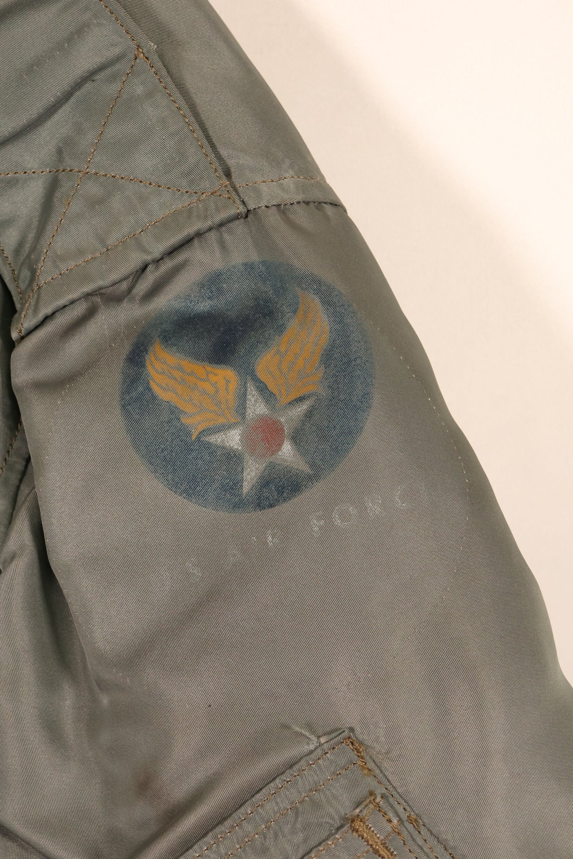 Early 1950s, EX-LARGE, U.S. Air Force (USAF), L2-B, Light Zone, Flight Jacket, Used