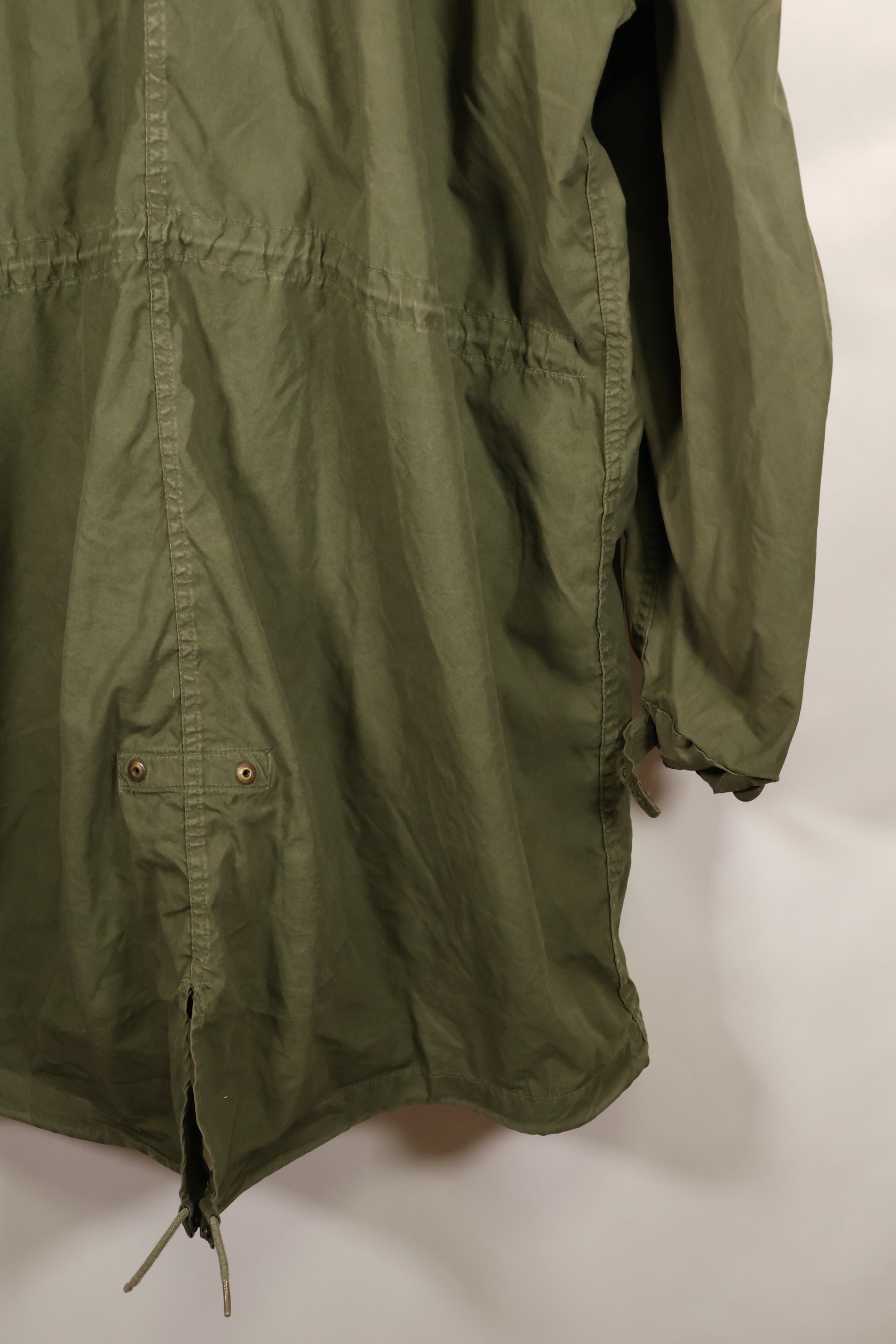 1982 Contract LARGE M65 Field Parka Fishtail Parka, used, shell only.