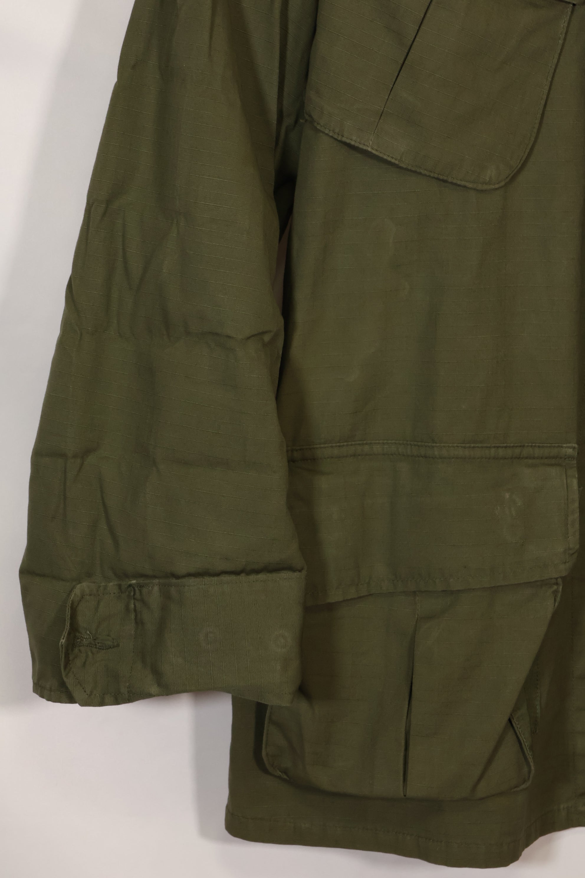 1969 Contract 4th Model Jungle Fatigue Jacket worn by Martha Ray, released by the bereaved family.