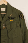 1969 Contract 4th Model Jungle Fatigue Jacket worn by Martha Ray, released by the bereaved family.