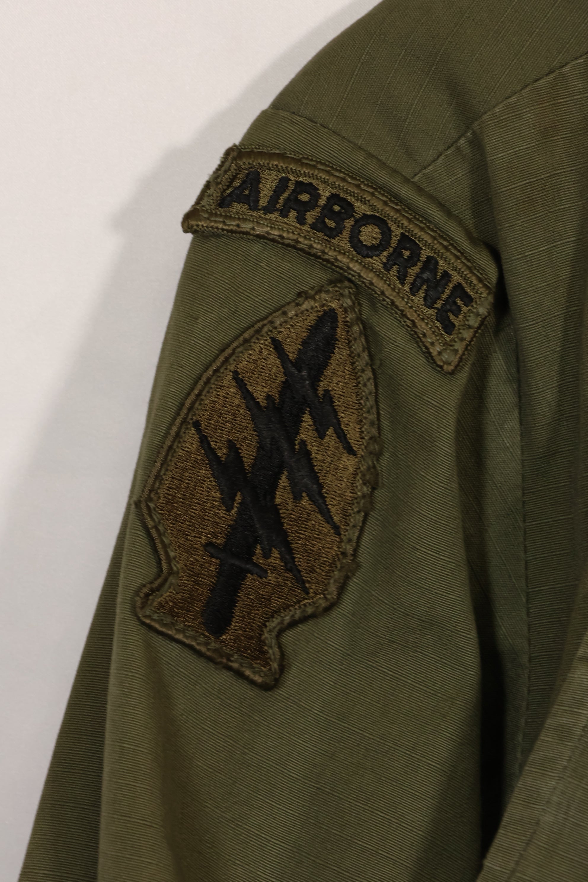1969 Contract 4th Model Jungle Fatigue Jacket worn by Martha Ray, released by the bereaved family.