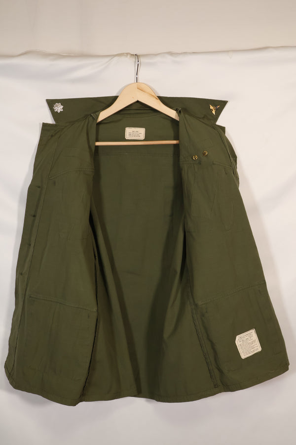 1969 Contract 4th Model Jungle Fatigue Jacket worn by Martha Ray, released by the bereaved family.
