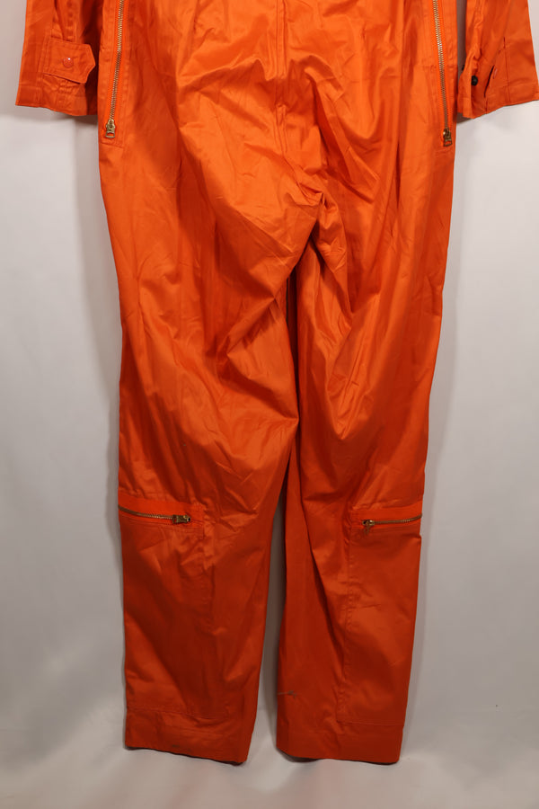 Real 1961 USAF K2-B, unused, rescue orange color.