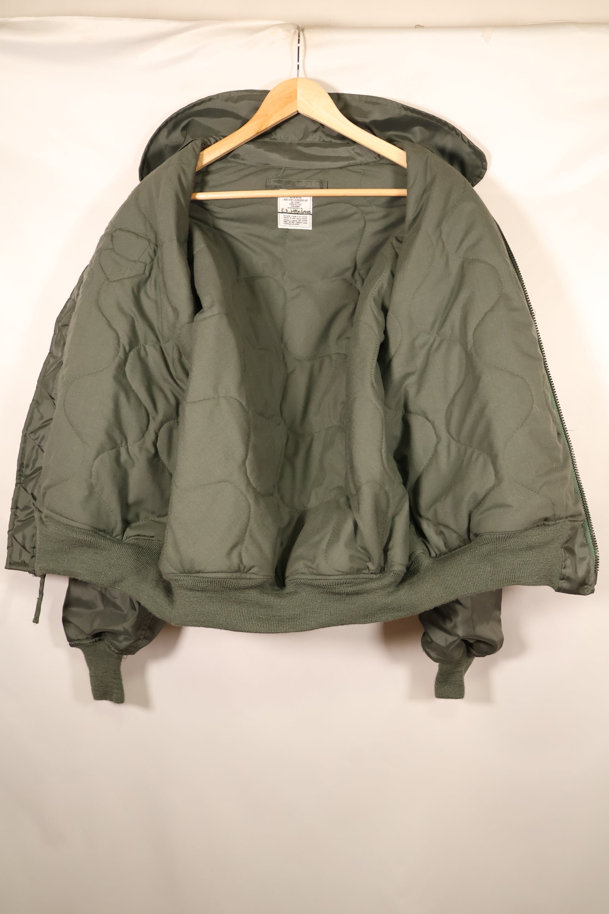 1995年契約　X-LARGE　アメリカ空軍　USAF　CWU-45P　コールドウェザーフライトジャケット　中古品
