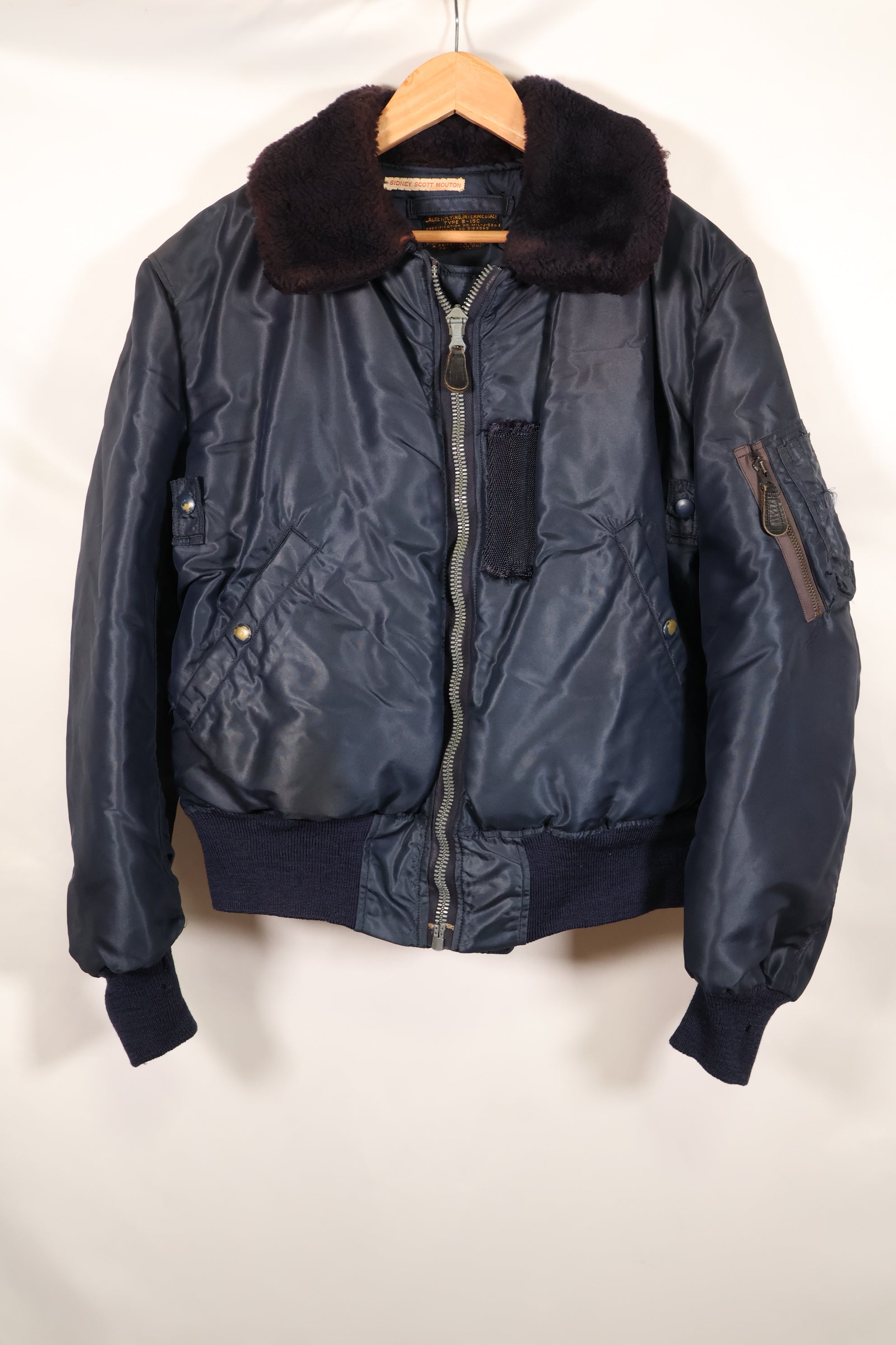 Early 1950s 38 USAF B-15C Flight Jacket Intermediate Zone Used