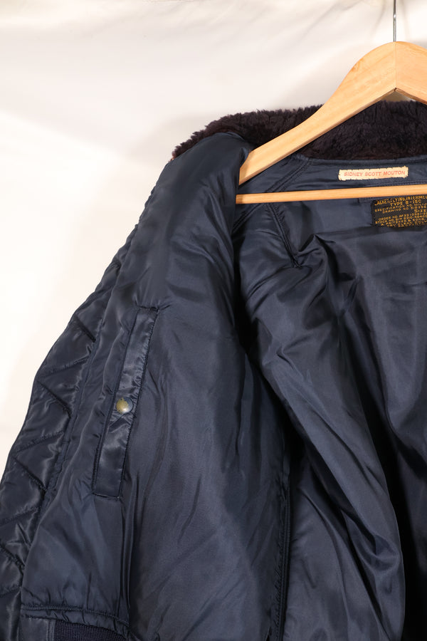 Early 1950s 38 USAF B-15C Flight Jacket Intermediate Zone Used