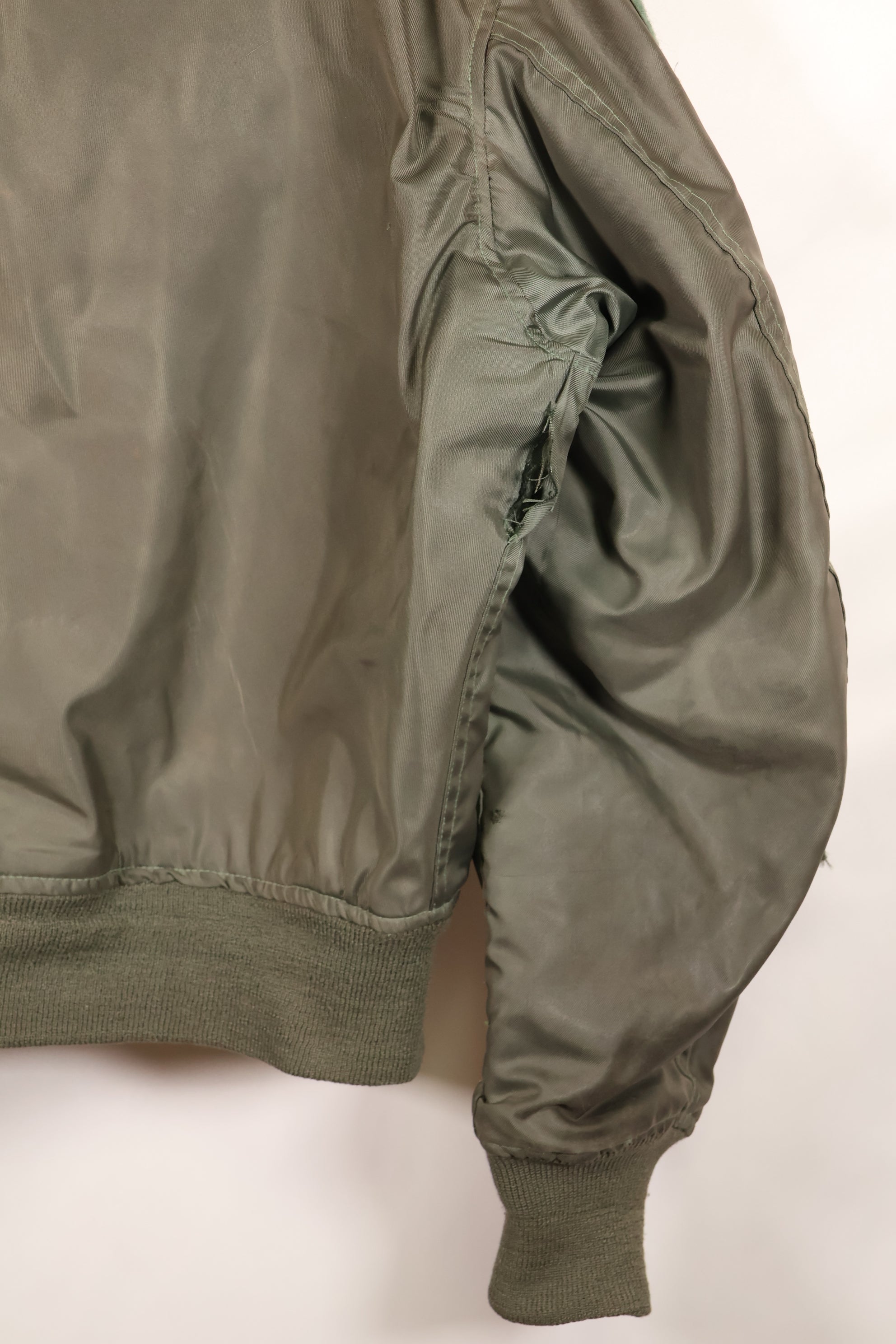 1988 Contract LARGE USAF CWU-36P Flight Jacket Light Zone Used