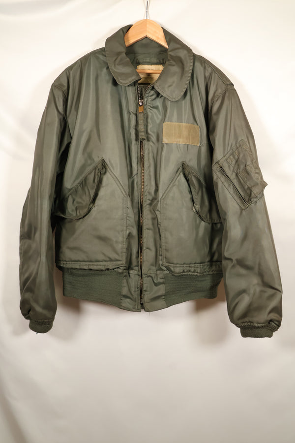 1976 Contract LARGE US Navy CWU-45P Flight Jacket Intermediates Used