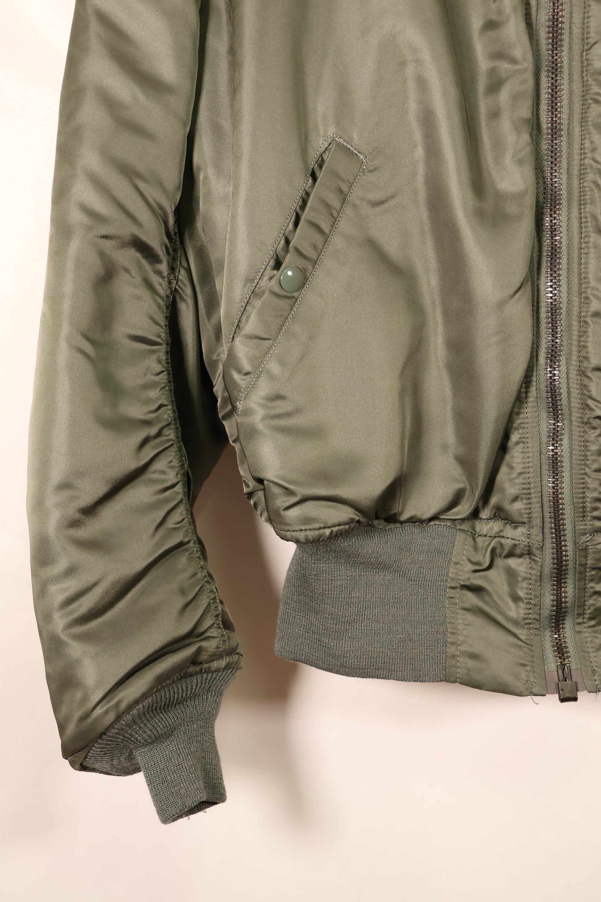 1966 Contract, LARGE, U.S. Air Force (USAF), MA-1 Flight Jacket, Virtually Unused, Good Condition